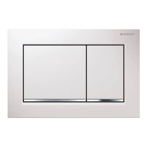 Кнопка смыва для инсталляции Geberit OMEGA30 белая 115.080.KJ.1